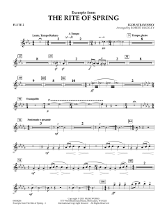 Excerpts From The Rite Of Spring von Igor Strawinsky (Download) 