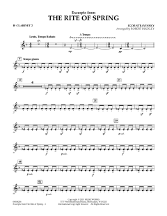 Excerpts From The Rite Of Spring von Igor Strawinsky (Download) 
