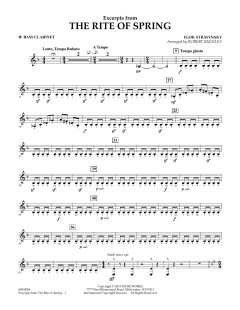 Excerpts From The Rite Of Spring von Igor Strawinsky (Download) 