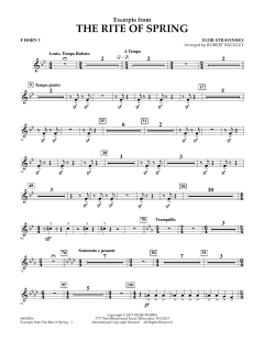 Excerpts From The Rite Of Spring von Igor Strawinsky (Download) 