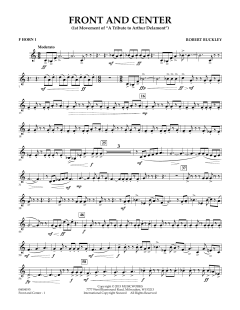 Front And Center von Robert Buckley Farlee (Download) 