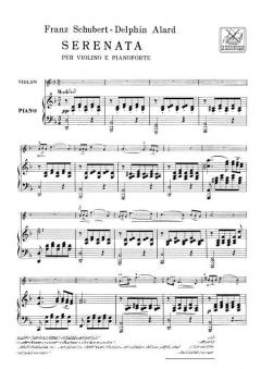 Serenata Violin Piano von Franz Schubert im Alle Noten Shop kaufen
