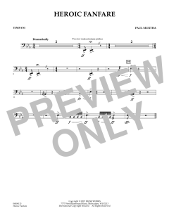 Heroic Fanfare von Paul Murtha (Download) 