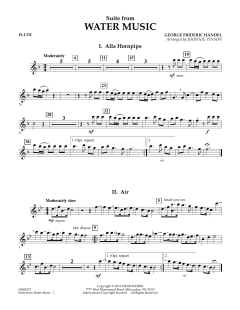 Suite from Water Music von Georg Friedrich Händel (Download) 
