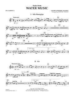 Suite from Water Music von Georg Friedrich Händel (Download) 