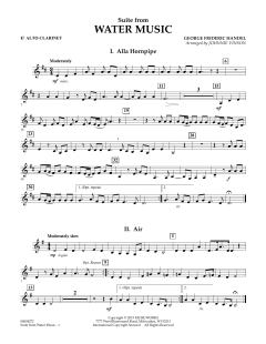 Suite from Water Music von Georg Friedrich Händel (Download) 
