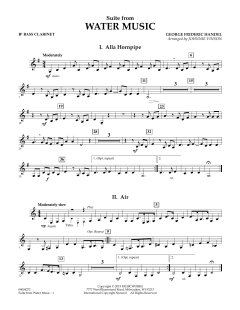 Suite from Water Music von Georg Friedrich Händel (Download) 