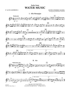 Suite from Water Music von Georg Friedrich Händel (Download) 