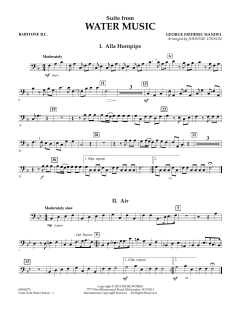 Suite from Water Music von Georg Friedrich Händel (Download) 
