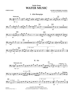 Suite from Water Music von Georg Friedrich Händel (Download) 