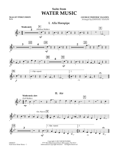 Suite from Water Music von Georg Friedrich Händel (Download) 