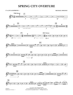 Spring City Overture von Michael Sweeney (Download) 