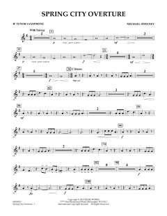 Spring City Overture von Michael Sweeney (Download) 