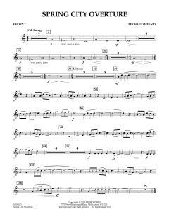 Spring City Overture von Michael Sweeney (Download) 