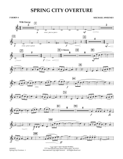 Spring City Overture von Michael Sweeney (Download) 