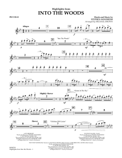 Highlights from Into The Woods von Stephen Sondheim (Download) 