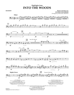 Highlights from Into The Woods von Stephen Sondheim (Download) 