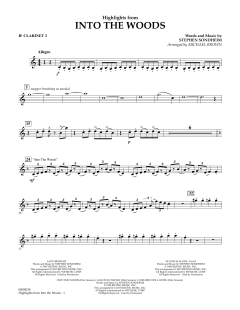 Highlights from Into The Woods von Stephen Sondheim (Download) 