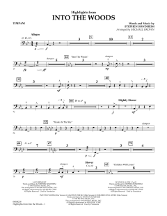 Highlights from Into The Woods von Stephen Sondheim (Download) 