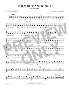 Poem Romantic No. 1 von Richard L. Saucedo (Download) 