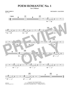 Poem Romantic No. 1 von Richard L. Saucedo (Download) 