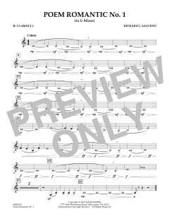 Poem Romantic No. 1 von Richard L. Saucedo (Download) 