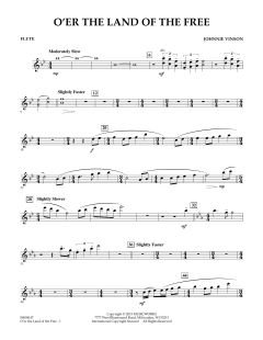 O'er The Land Of The Free von Johnnie Vinson (Download) 