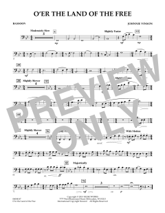 O'er The Land Of The Free von Johnnie Vinson (Download) 