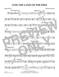 O'er The Land Of The Free von Johnnie Vinson (Download) 