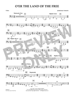 O'er The Land Of The Free von Johnnie Vinson (Download) 