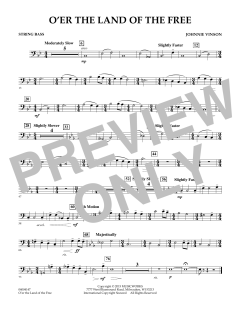 O'er The Land Of The Free von Johnnie Vinson (Download) 