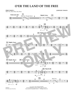 O'er The Land Of The Free von Johnnie Vinson (Download) 