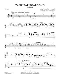 Zanzibar Boat Song von Percy Aldridge Grainger (Download) 