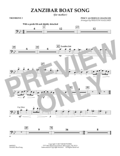 Zanzibar Boat Song von Percy Aldridge Grainger (Download) 