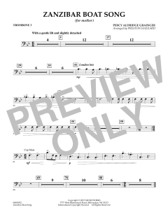 Zanzibar Boat Song von Percy Aldridge Grainger (Download) 