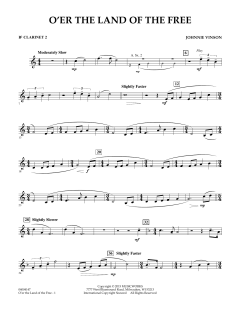 O'er The Land Of The Free von Johnnie Vinson (Download) 