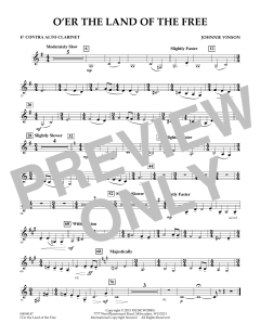 O'er The Land Of The Free von Johnnie Vinson (Download) 