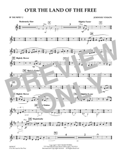 O'er The Land Of The Free von Johnnie Vinson (Download) 