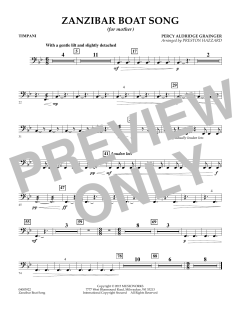 Zanzibar Boat Song von Percy Aldridge Grainger (Download) 