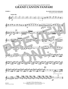 Grand Canyon Fanfare von James Newton Howard (Download) 