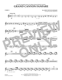 Grand Canyon Fanfare von James Newton Howard (Download) 