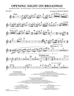 Opening Night On Broadway (Download) 
