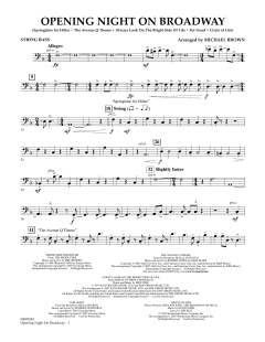 Opening Night On Broadway (Download) 