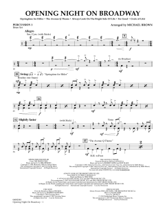 Opening Night On Broadway (Download) 
