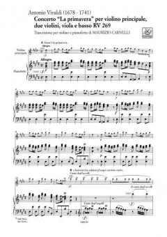 Spring From The Four Seasons RV269 von Antonio Vivaldi 