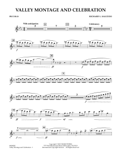 Valley Montage And Celebration von Richard L. Saucedo (Download) 