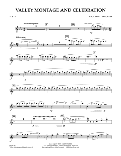 Valley Montage And Celebration von Richard L. Saucedo (Download) 