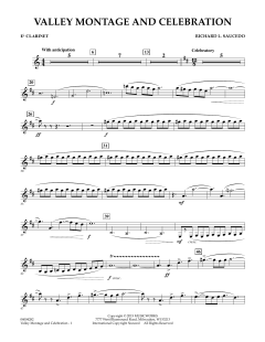 Valley Montage And Celebration von Richard L. Saucedo (Download) 