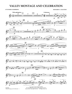 Valley Montage And Celebration von Richard L. Saucedo (Download) 