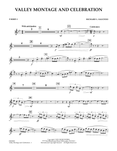 Valley Montage And Celebration von Richard L. Saucedo (Download) 